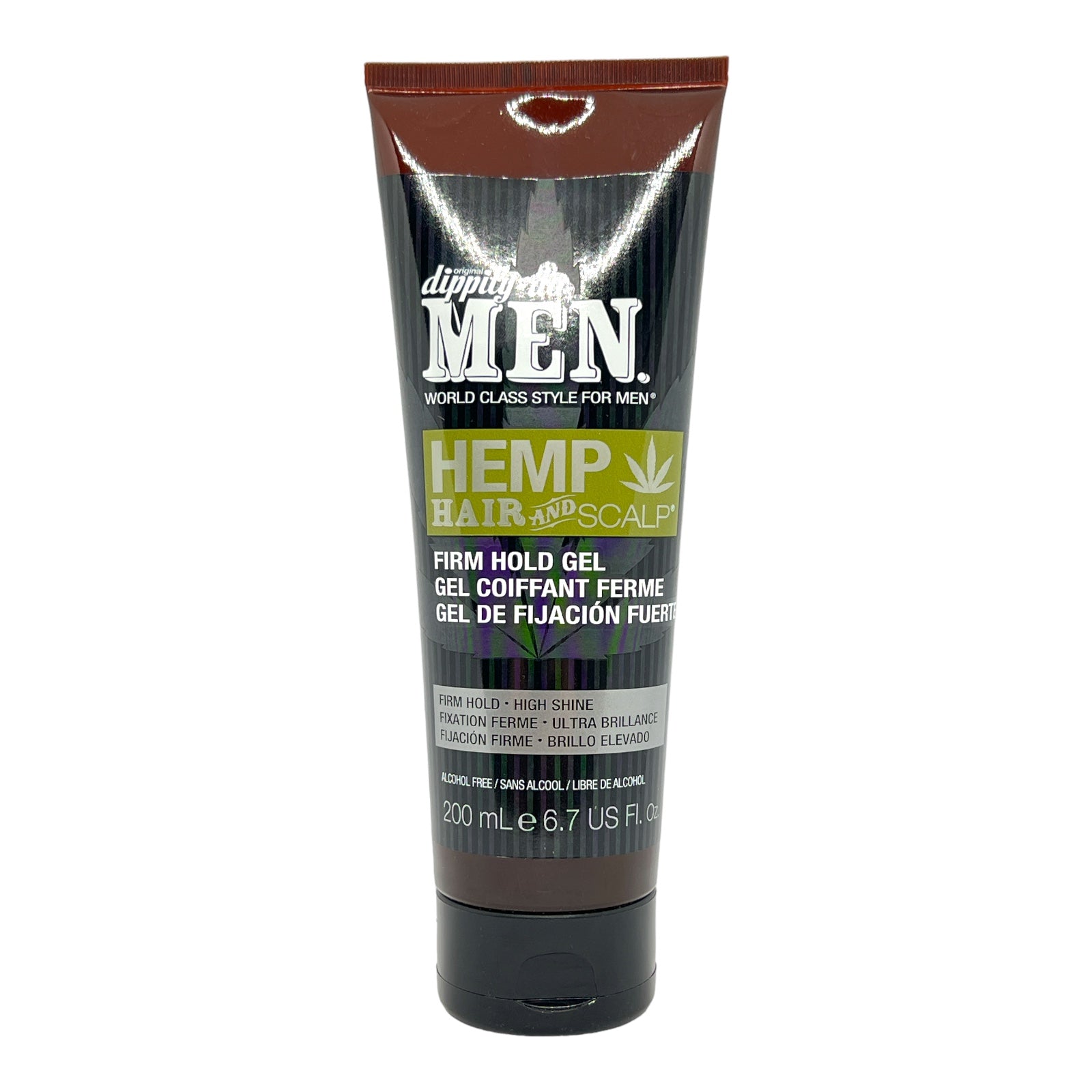 Dippity-do Men Hemp Hair & Scalp Firm Hold Gel 6.7 Oz - Beauty Gables