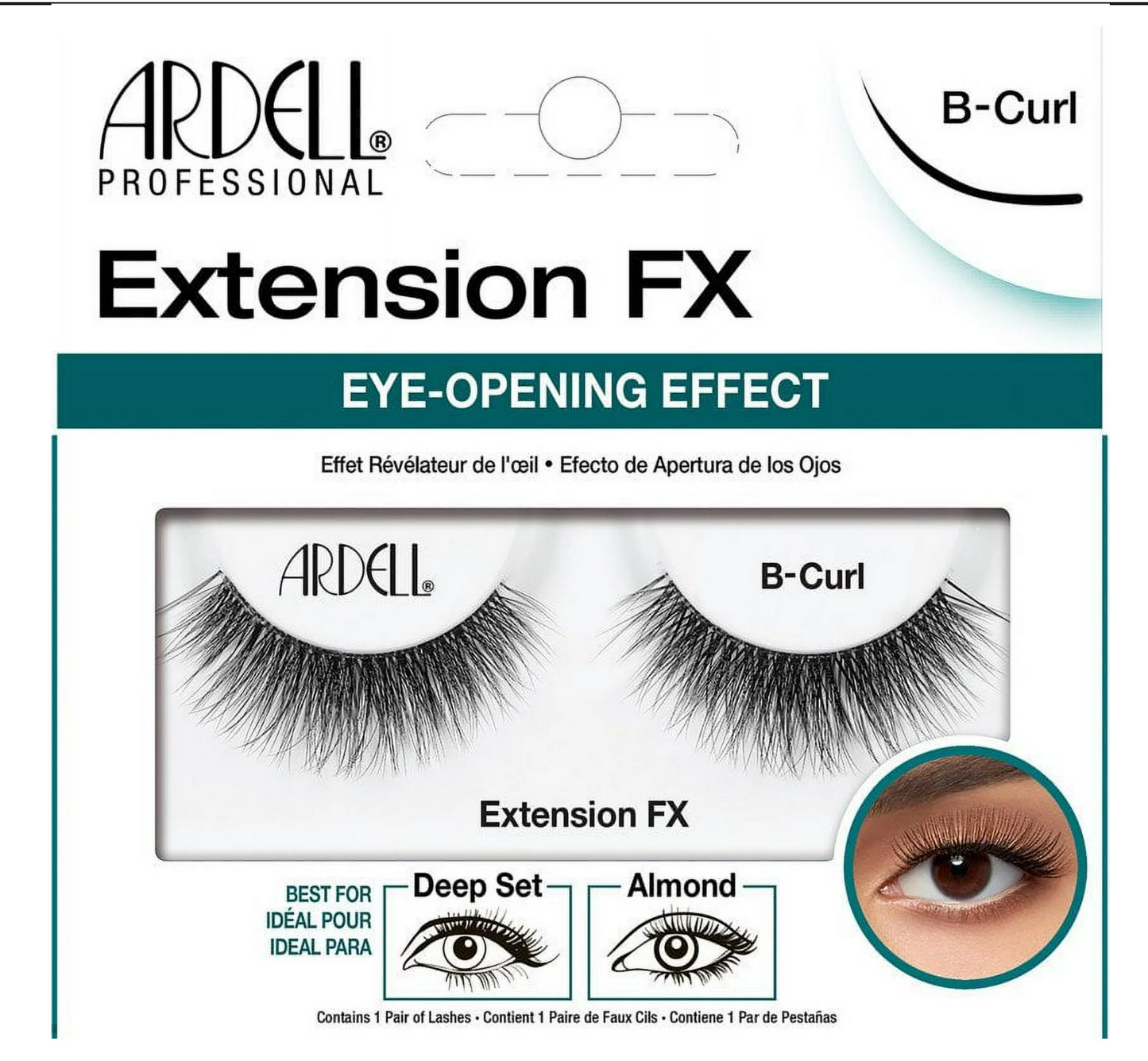Ardell Extension Fx B-Curl Eye-Opening Effect - Beauty Gables