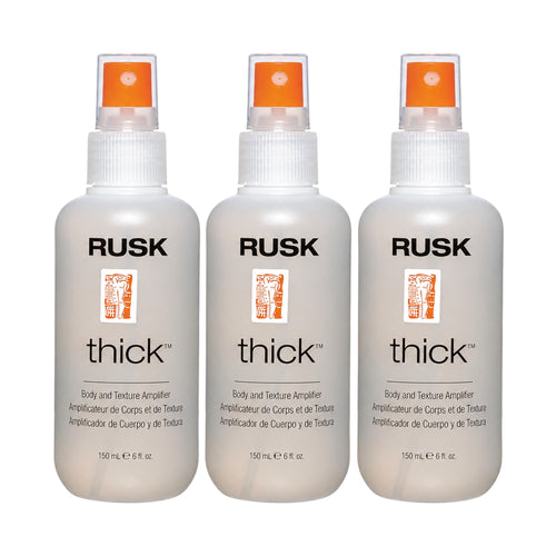 Rusk Thick Body + Texture Amplifier Spray 6 Oz (Pack 3)