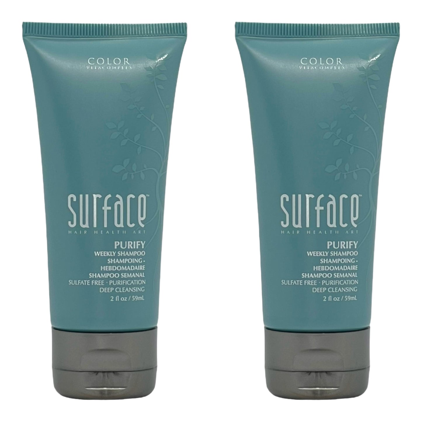 Surface Purify Weekly Shampoo 2 Oz (Pack of 2) - Beauty Gables