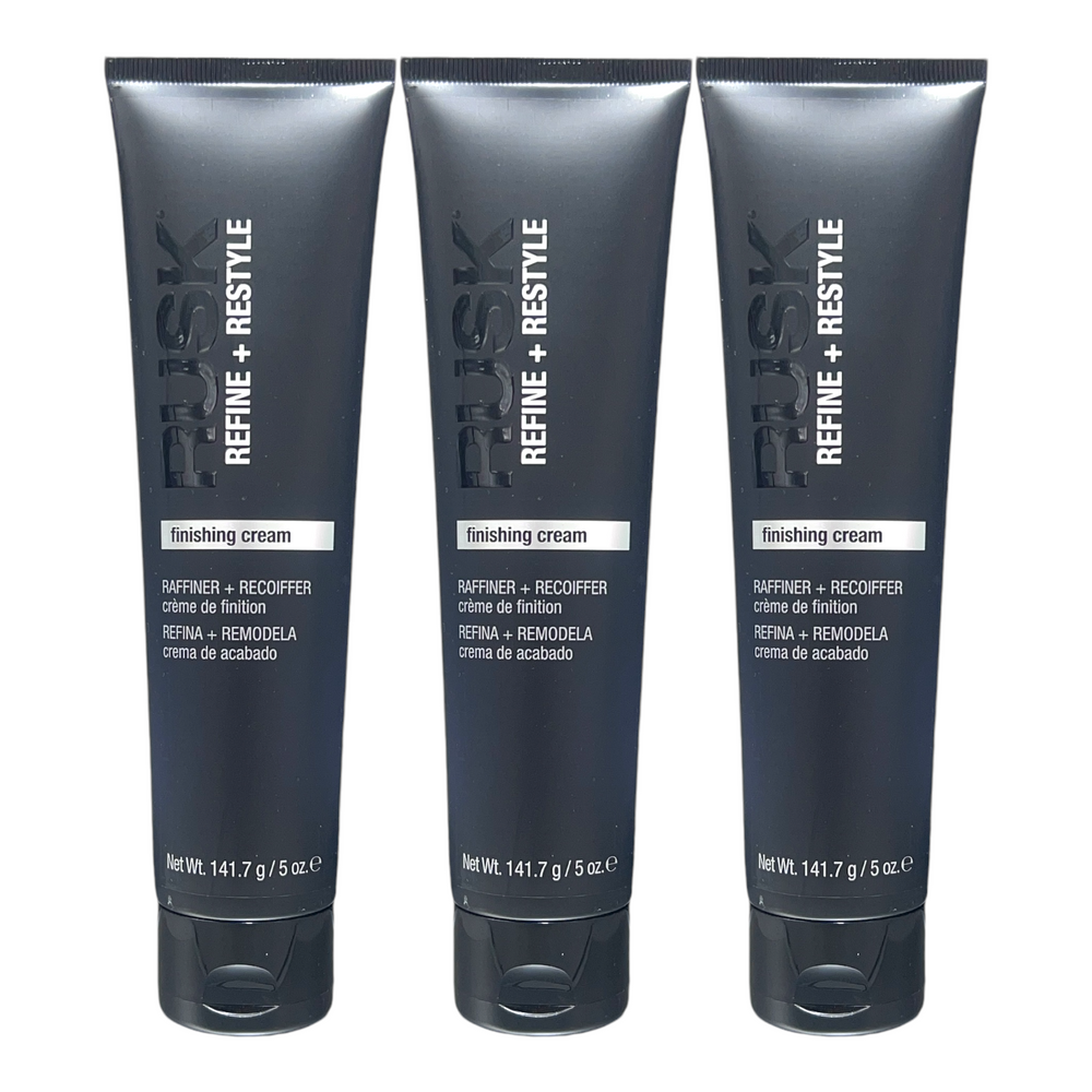 Rusk Refine + Restyle Finishing Cream 5 Oz (Pack of 3)