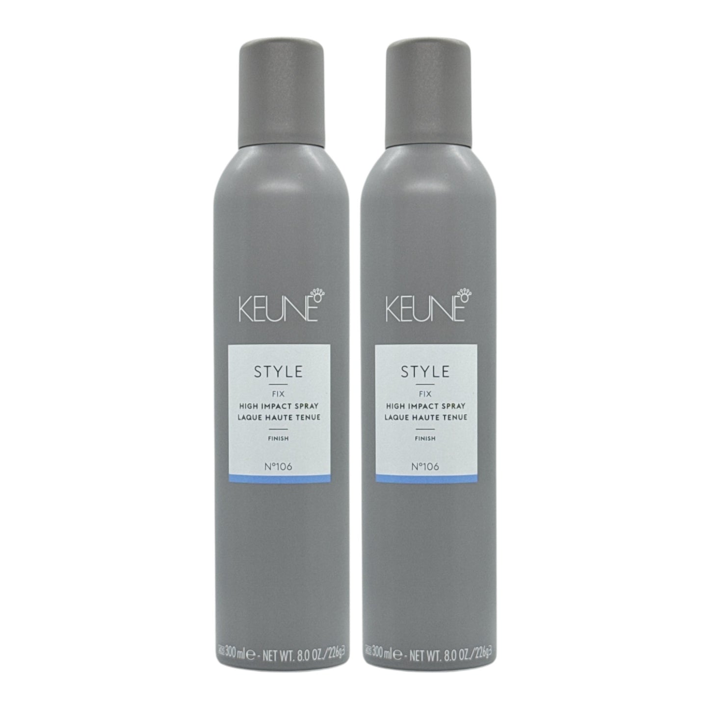 Keune Style Fix High Impact Spray Laque Finish 8 Oz (Pack of 2) - Beauty Gables