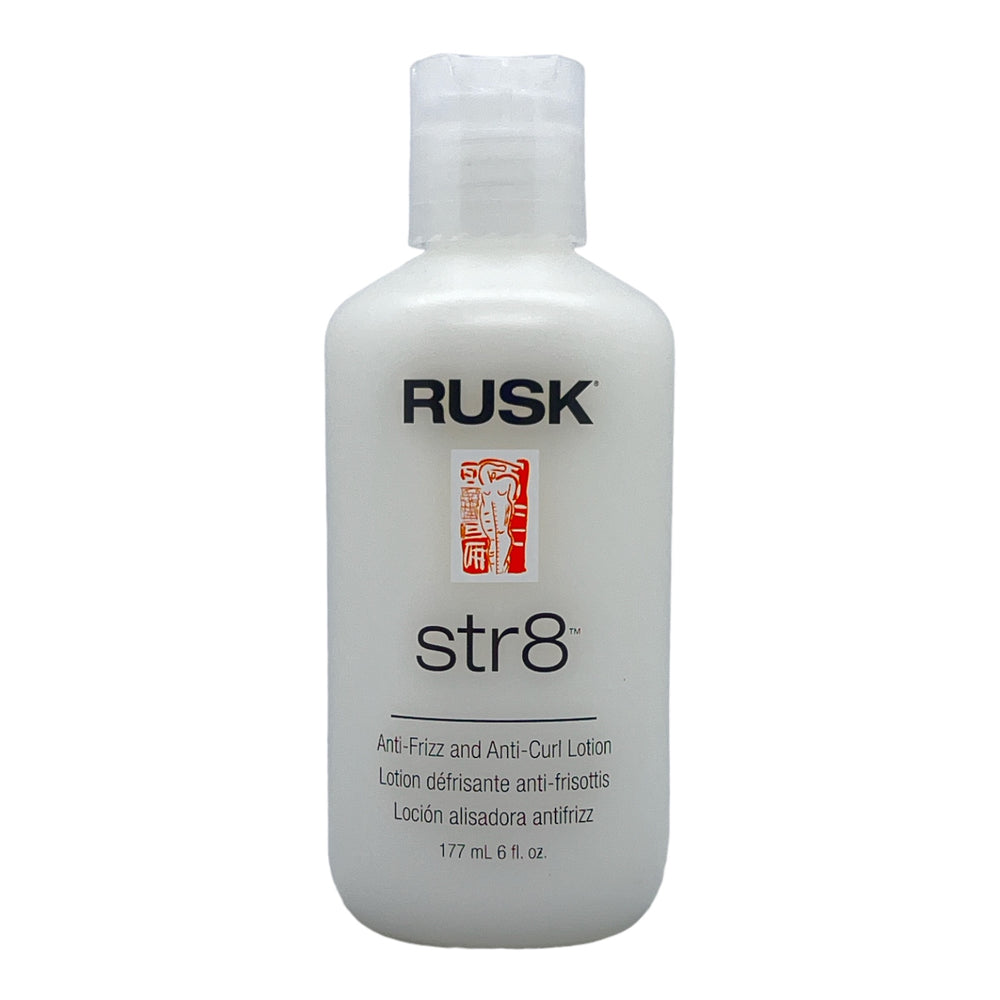 Rusk Str8 Anti Frizz and Anti Curl Lotion 6 Oz