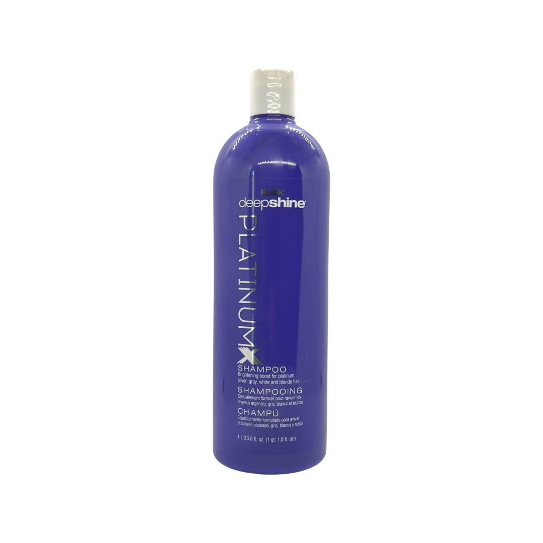 Rusk Deepshine PlatinumX Shampoo 33.8 Oz Beauty Gables