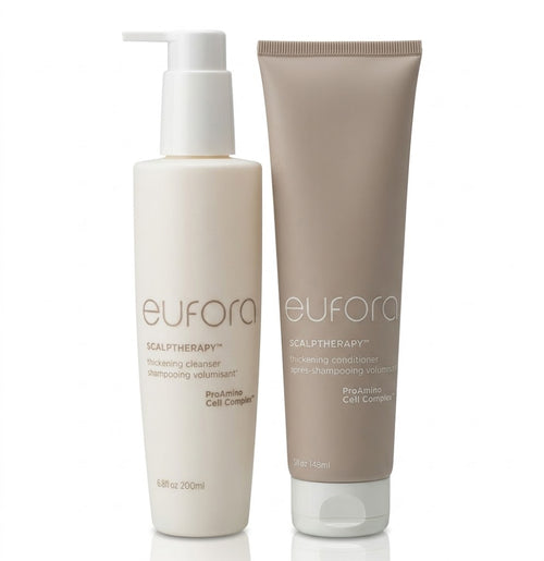 Eufora Scalptherapy Thickening Cleanser 6.8 Oz & Conditioner 5 Oz Set