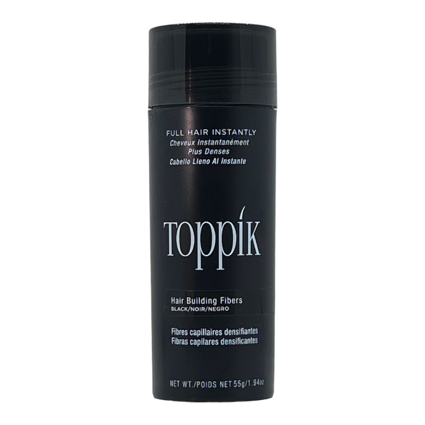 Toppik Hair Building Fibers Black 1.94 Oz - Beauty Gables