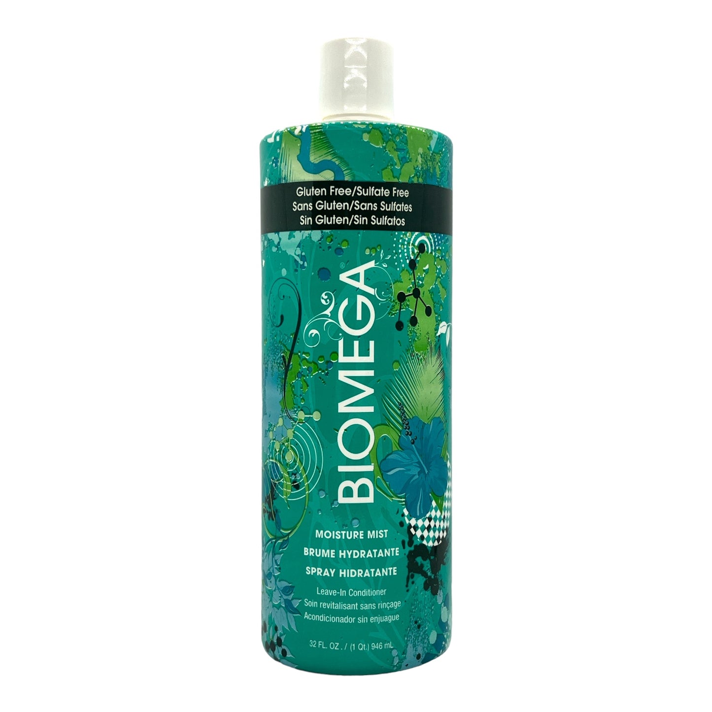 Aquage Biomega Moisture Mist Leave In Conditioner 32 Oz - Beauty Gables