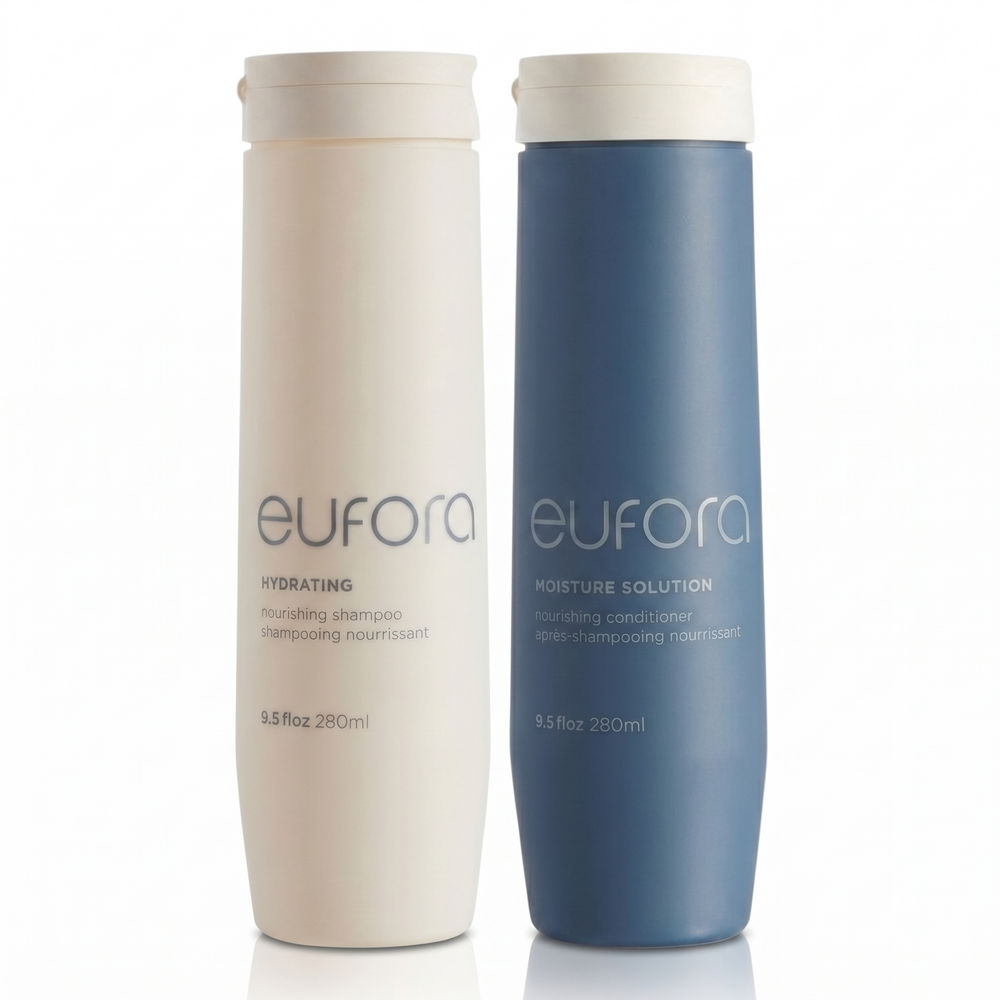 Eufora Hydrating Shampoo & Moisture Solution Conditioner 9.5 Oz Set
