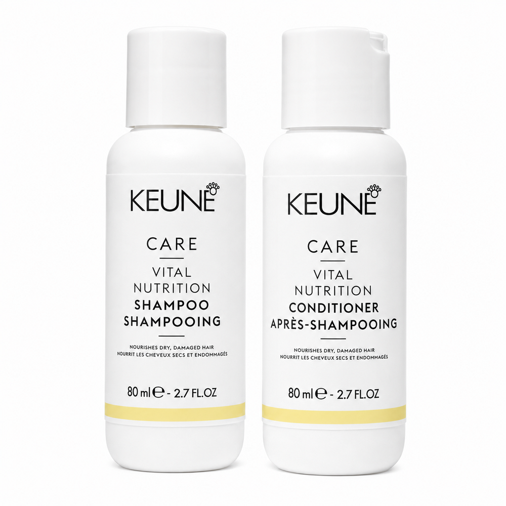 Keune Care Vital Nutrition Shampoo & Conditioner 2.7 Oz Set