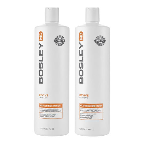 Bosley Revive Color Safe Shampoo & Conditioner 33.8 Oz Set