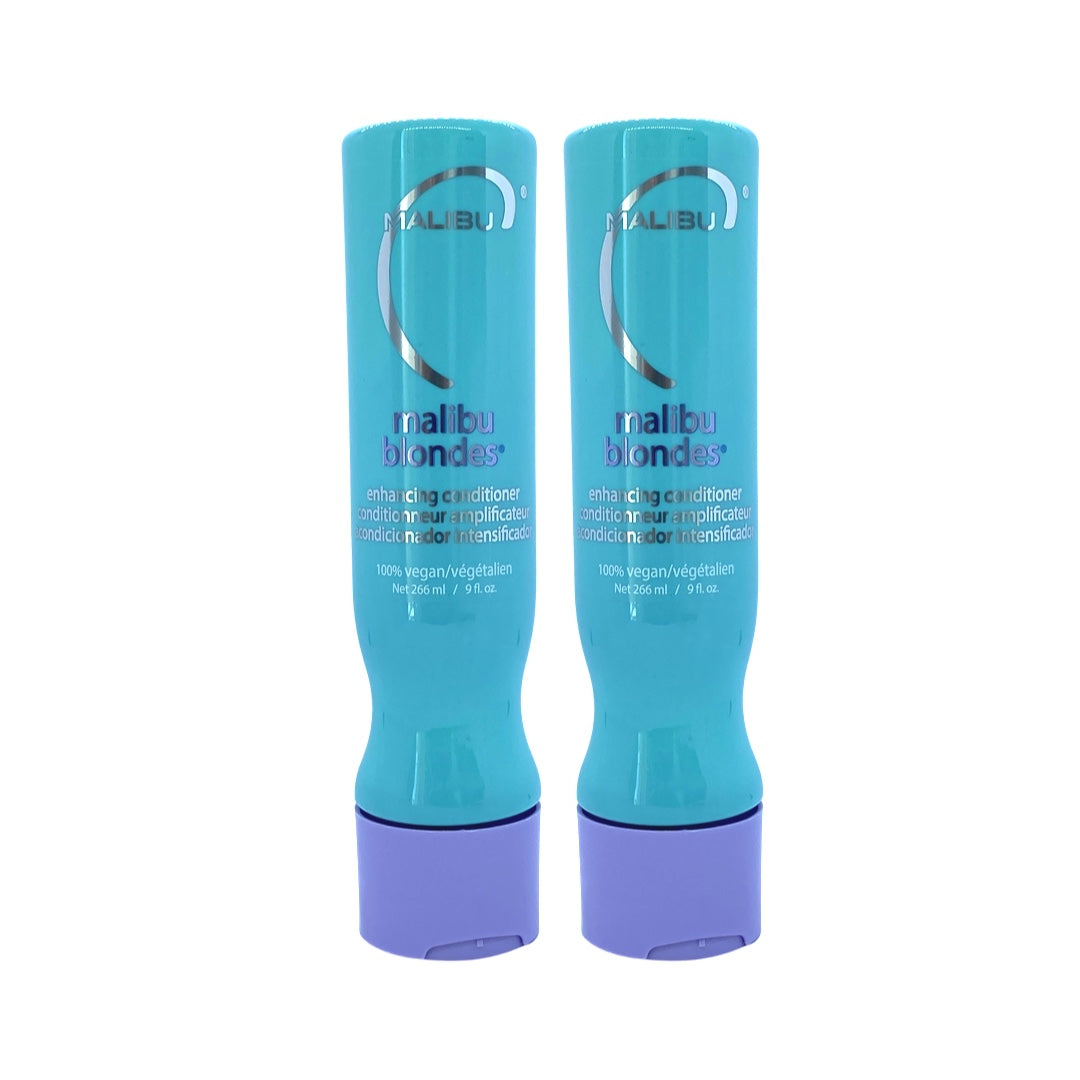 Malibu C Blondes Enhancing Conditioner 9 Oz (Pack of 2) - Beauty Gables