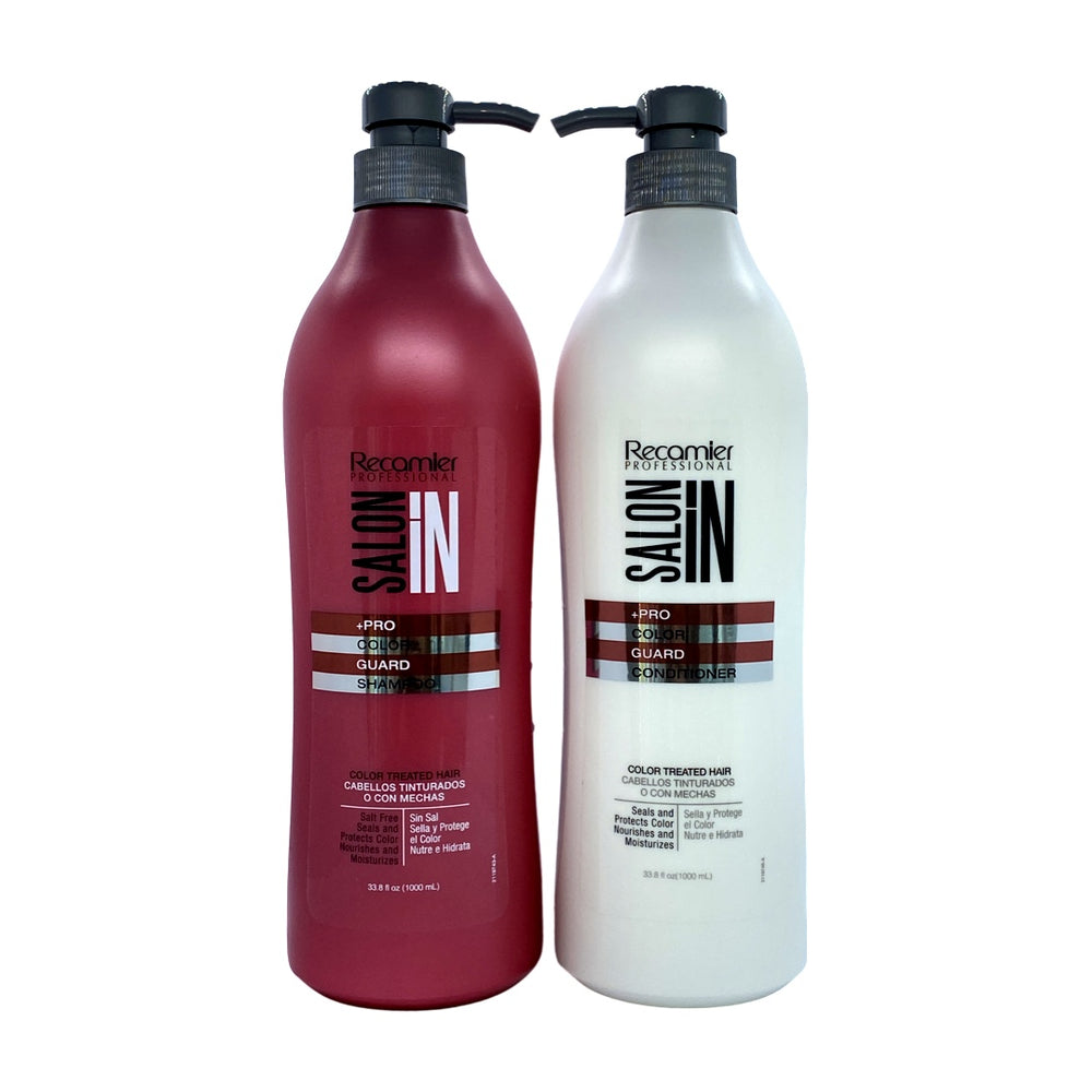 Salon iN Recamier +Pro Color Guard Shampoo & Conditioner 33.8 Oz Set - Beauty Gables