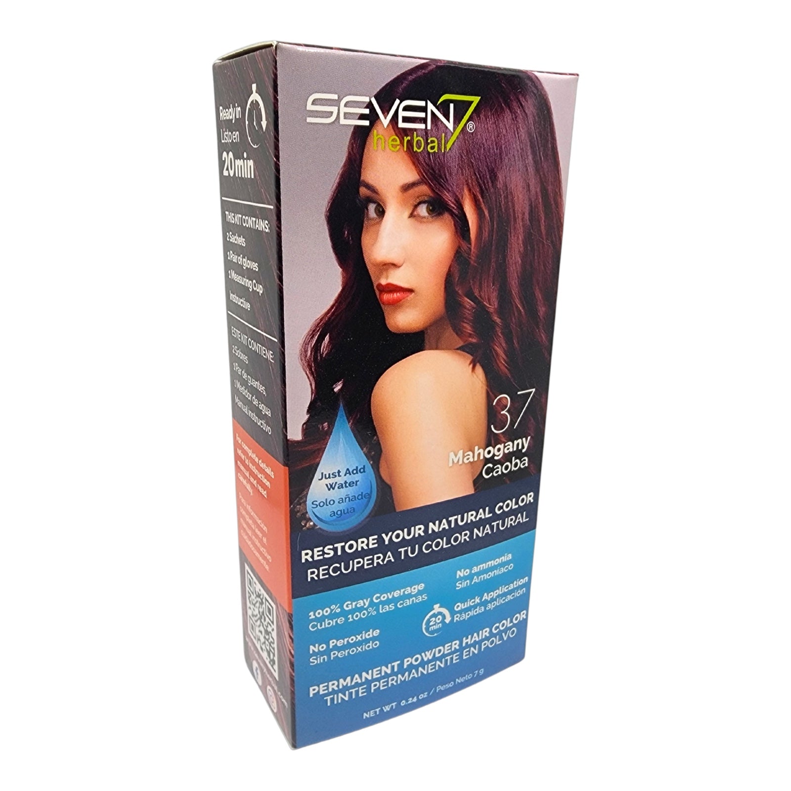 Seven7 Herbal - Mahogany #37 -  7g - Beauty Gables