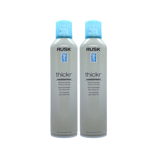 Rusk Thickr Thickening Hairspray for Fine Hair 10.6 Oz (Pack of 2) - Beauty Gables