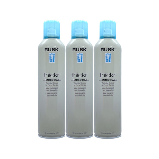 Rusk Thickr Thickening Hairspray for Fine Hair 10.6 Oz (Pack of 3) - Beauty Gables