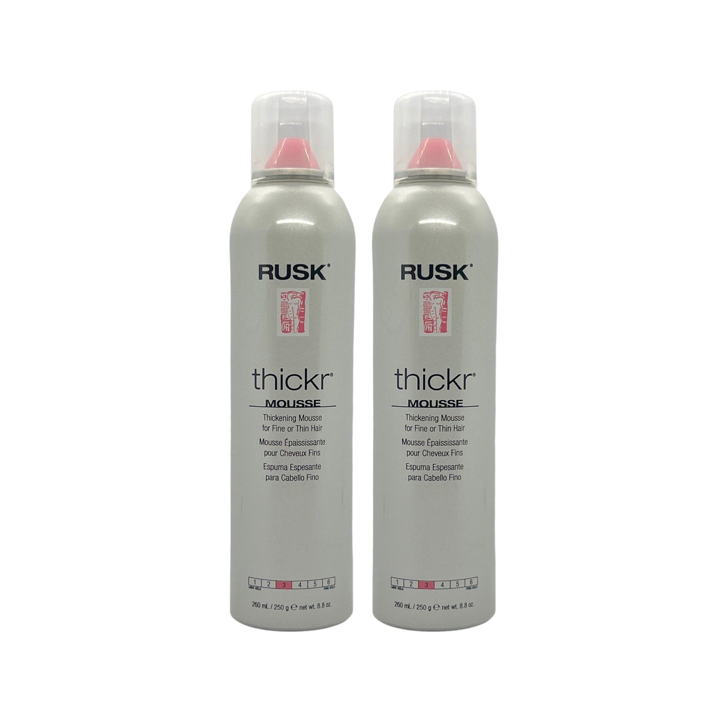 Rusk Thickr Thickening Mousse 8.8 Oz (Pack of 2)