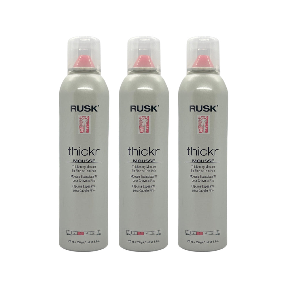 Rusk Thickr Thickening Mousse 8.8 Oz (Pack of 3)