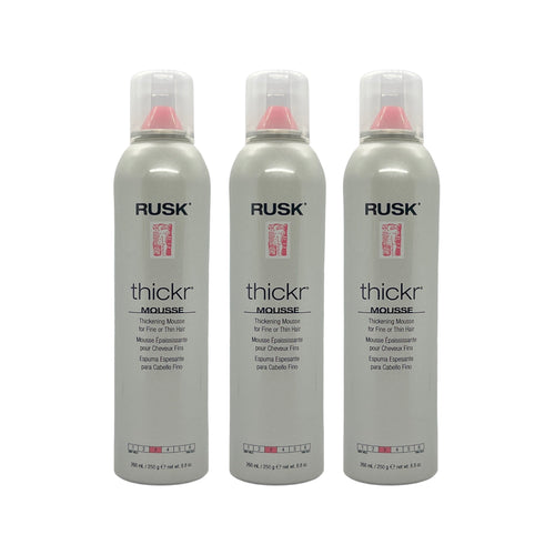 Rusk Thickr Thickening Mousse 8.8 Oz (Pack of 3)