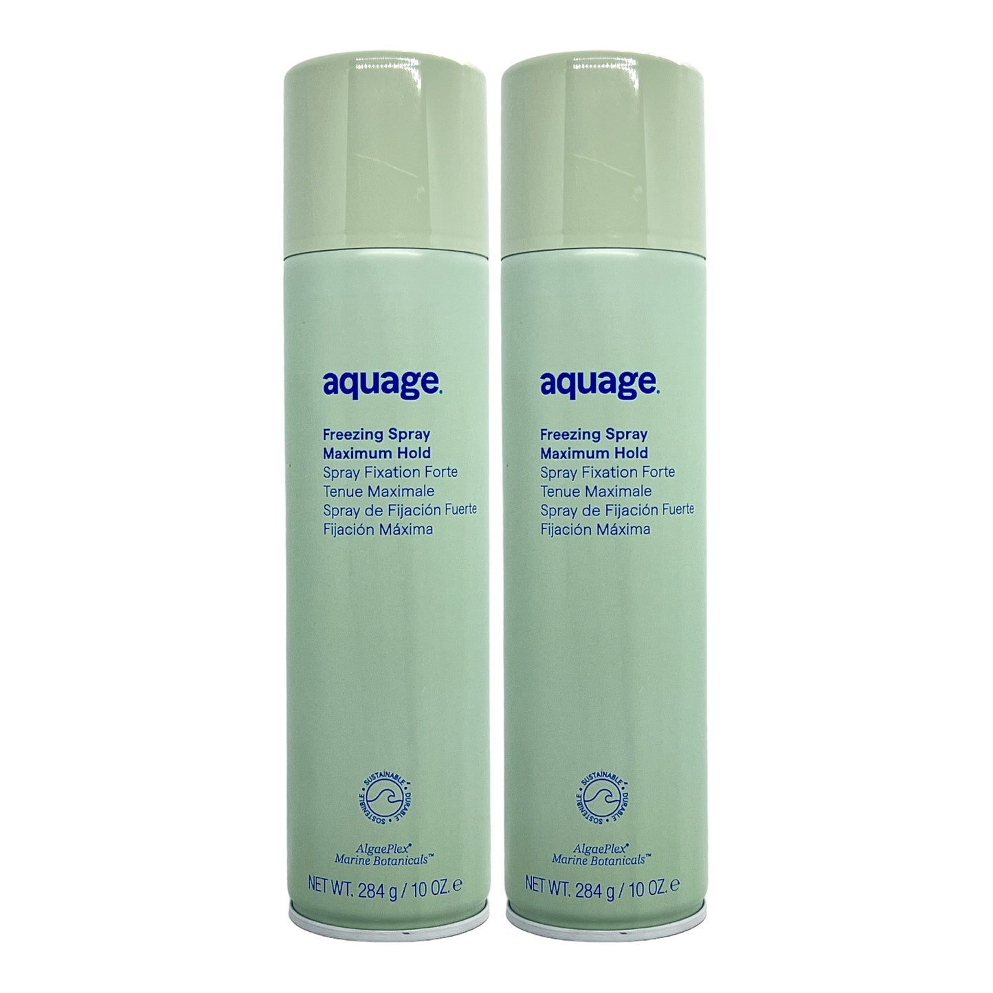Aquage Freezing Spray Maximum Hold 10 Oz (Pack of 2) - Beauty Gables