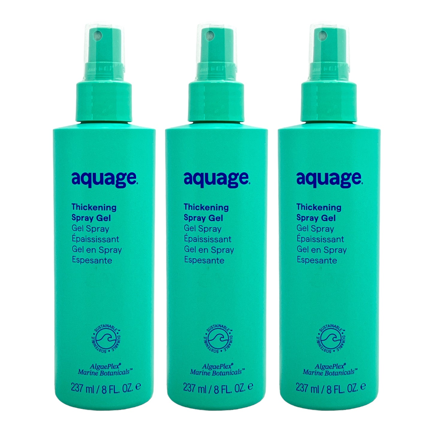 Aquage Thickening Spray Gel 8 Oz (Pack of 3) - Beauty Gables