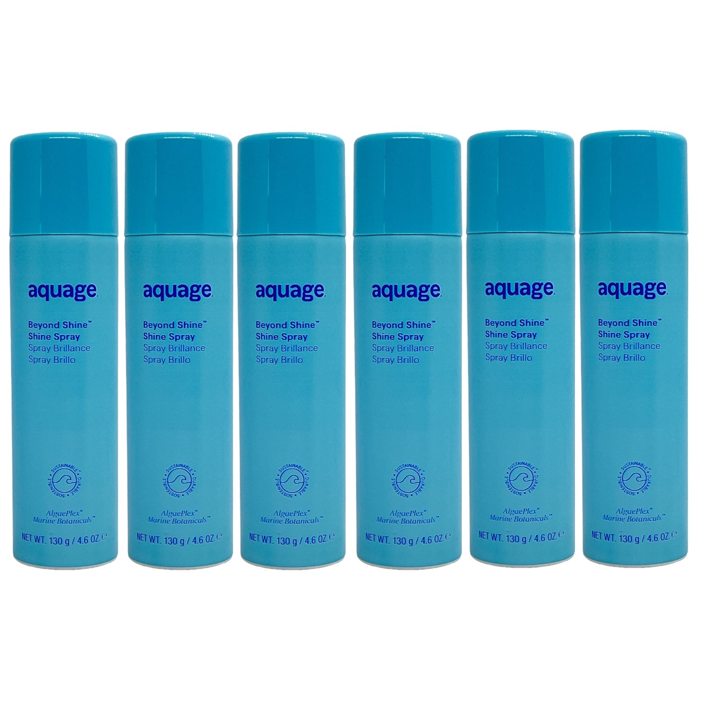 Aquage Beyond Shine Spray 4.6 Oz (Pack of 6) Beauty Gables