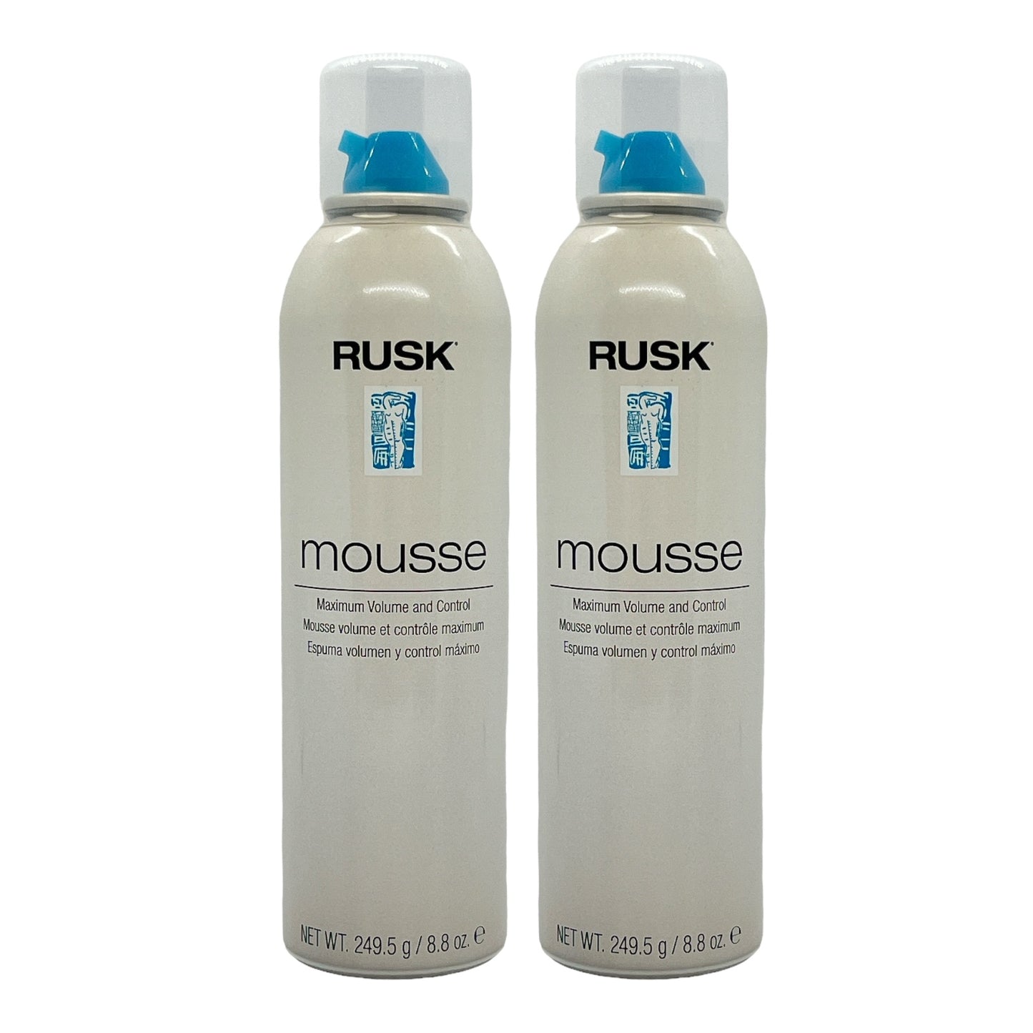 Rusk Maximum Volume & Control Mousse 8.8 Oz (Pack of 2) Beauty Gables