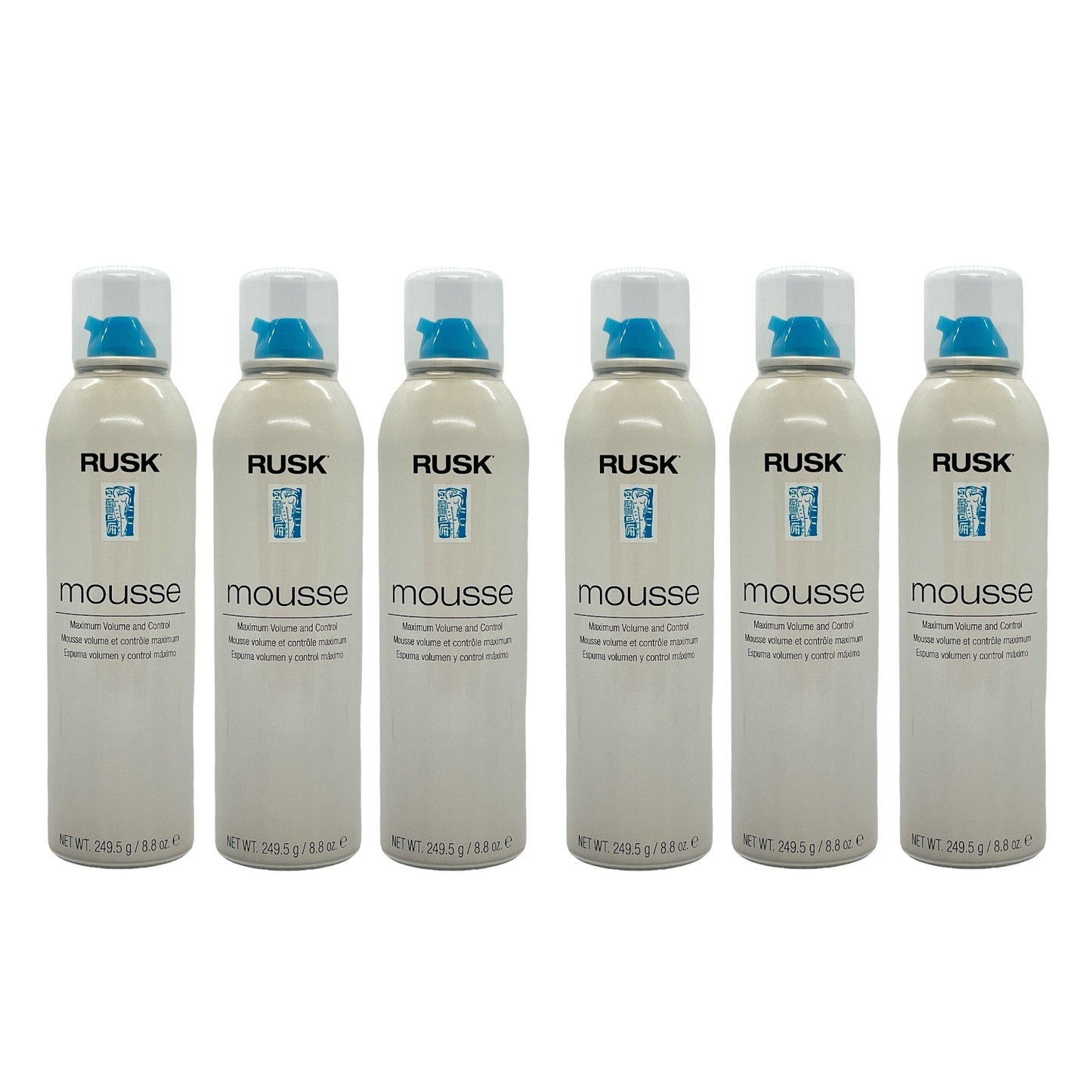 Rusk Maximum Volume & Control Mousse 8.8 Oz (Pack of 6) - Beauty Gables