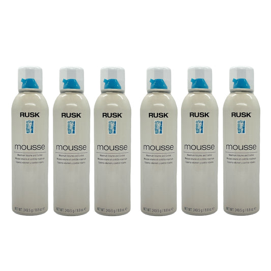Rusk Maximum Volume & Control Mousse 8.8 Oz (Pack of 6) - Beauty Gables