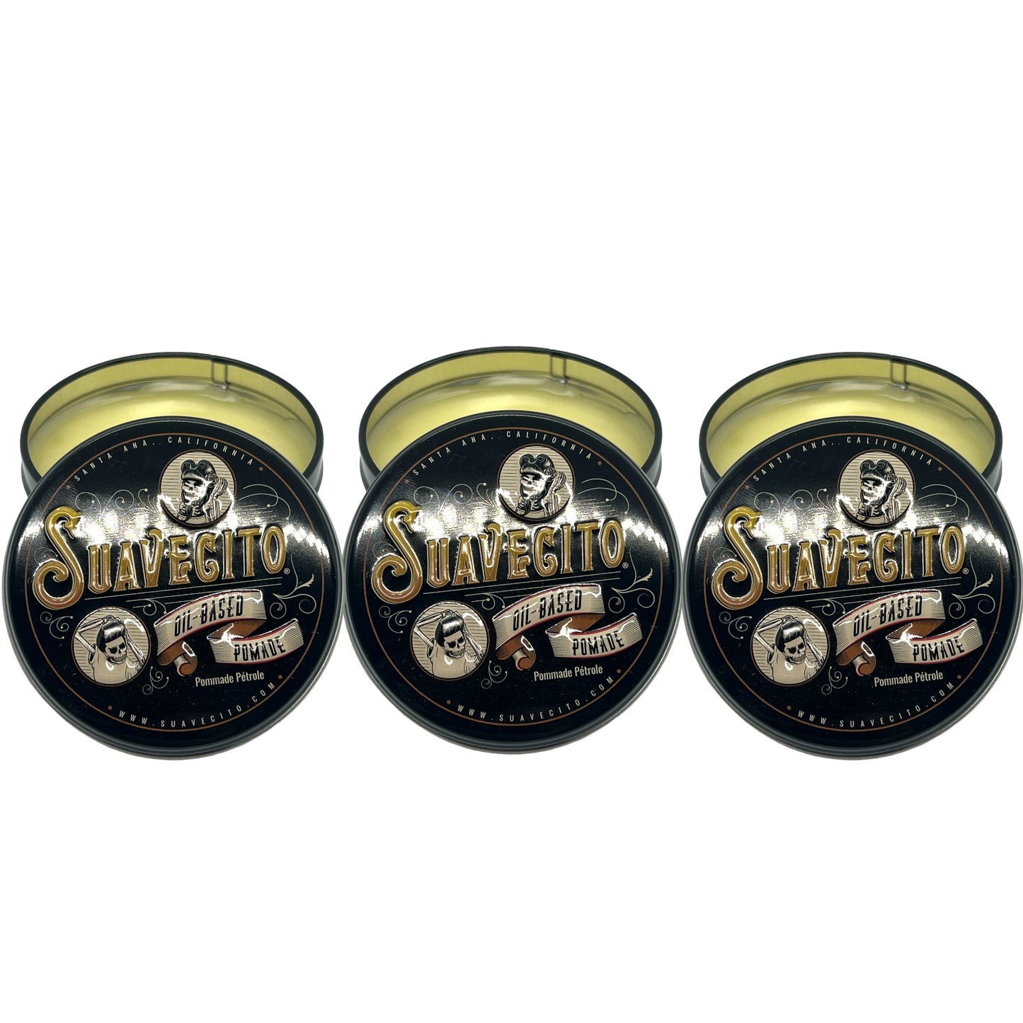 Suavecito Oil Based Pomade 3 Oz (Pack of 3) - Beauty Gables