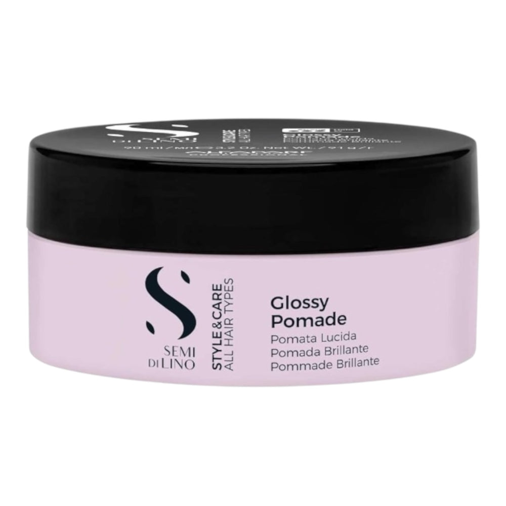 Alfaparf Milano Semi Di Lino Glossy Pomade Brillante 3.2 Oz