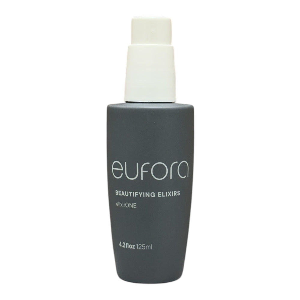 Eufora Beautifying Elixirs ElixirONE hair and scalp treatment bottle, 4.2 oz, with natural ingredients for healthy hair.