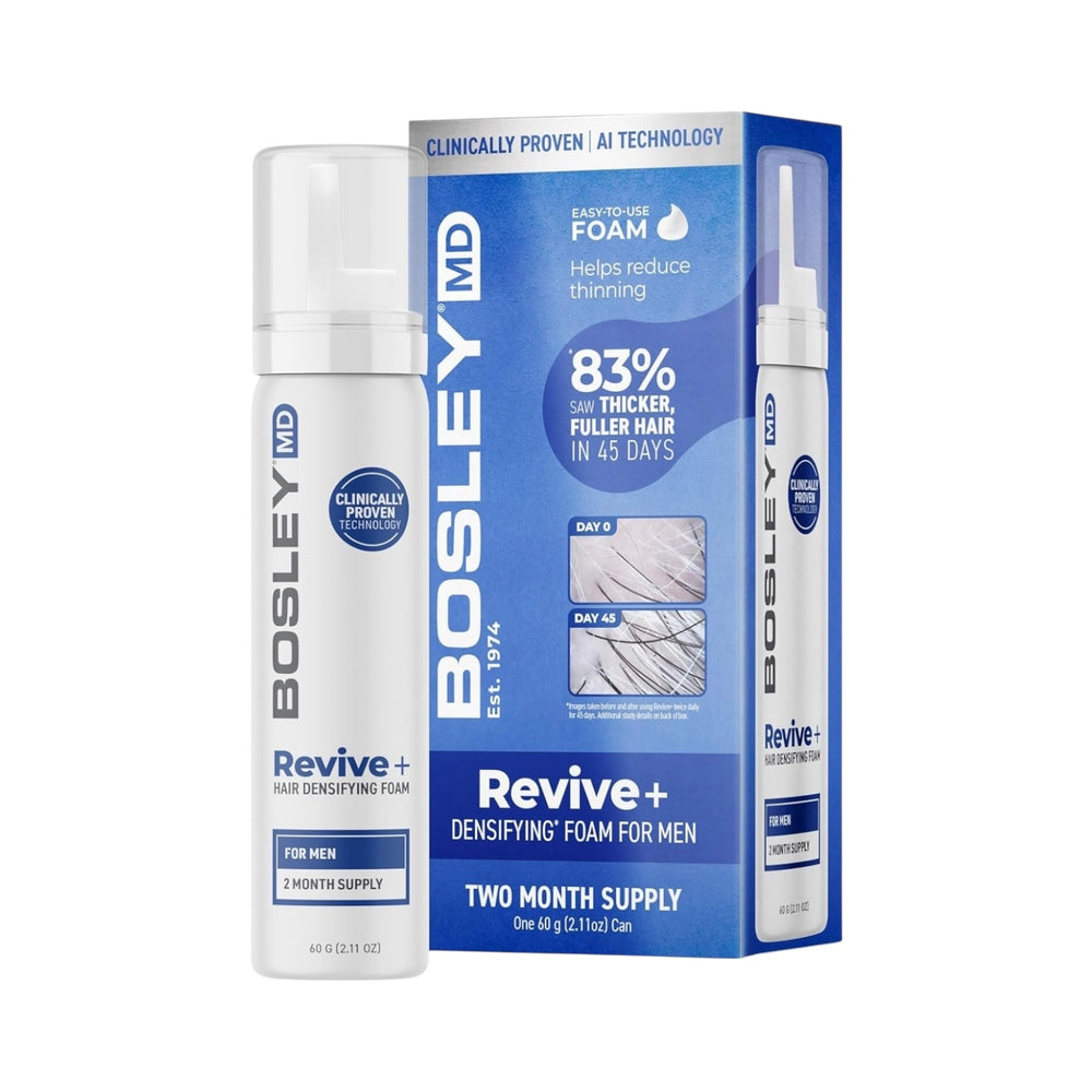 Bosley Revive+ Densifying Foam for Men 2.11 Oz