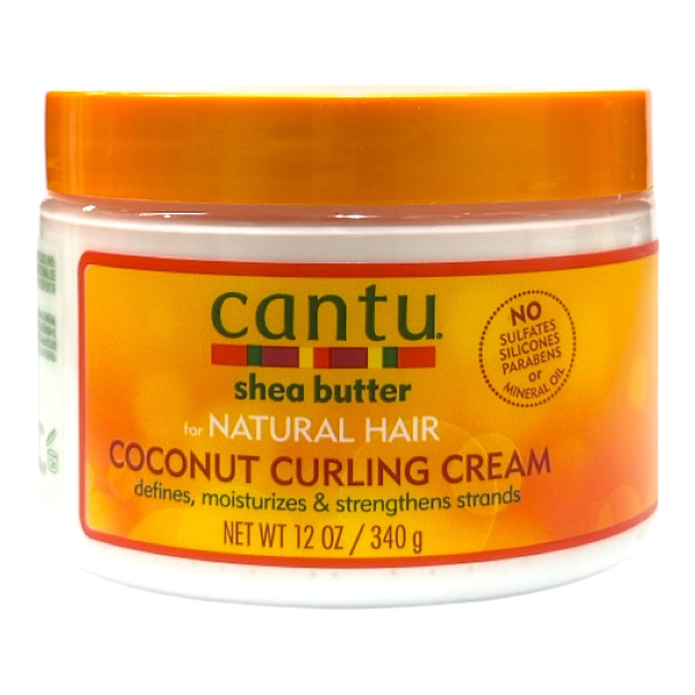 Cantu Natural Hair Coconut Curling Cream 12 Oz - Beauty Gables