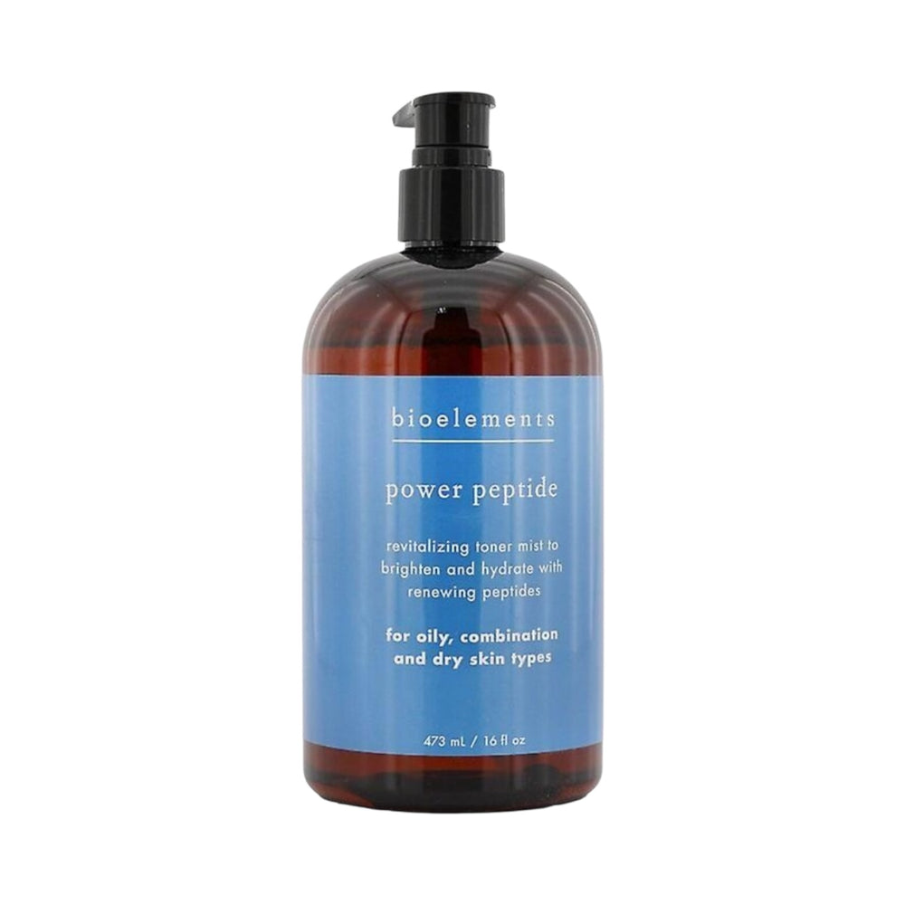 Bioelements Power Peptide Revitalizing Toner Mist 16 Oz