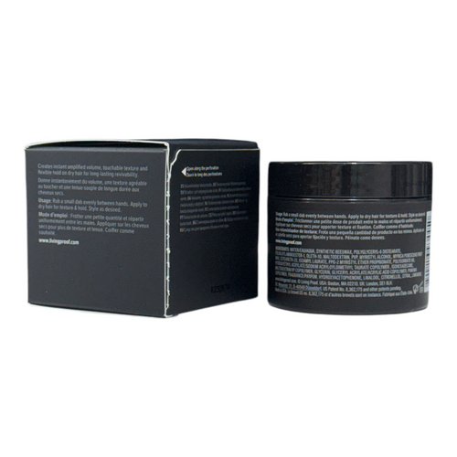 Living Proof Style Lab Amp2 textured hair spray bottle, 2 oz, with spray nozzle and product label visible.