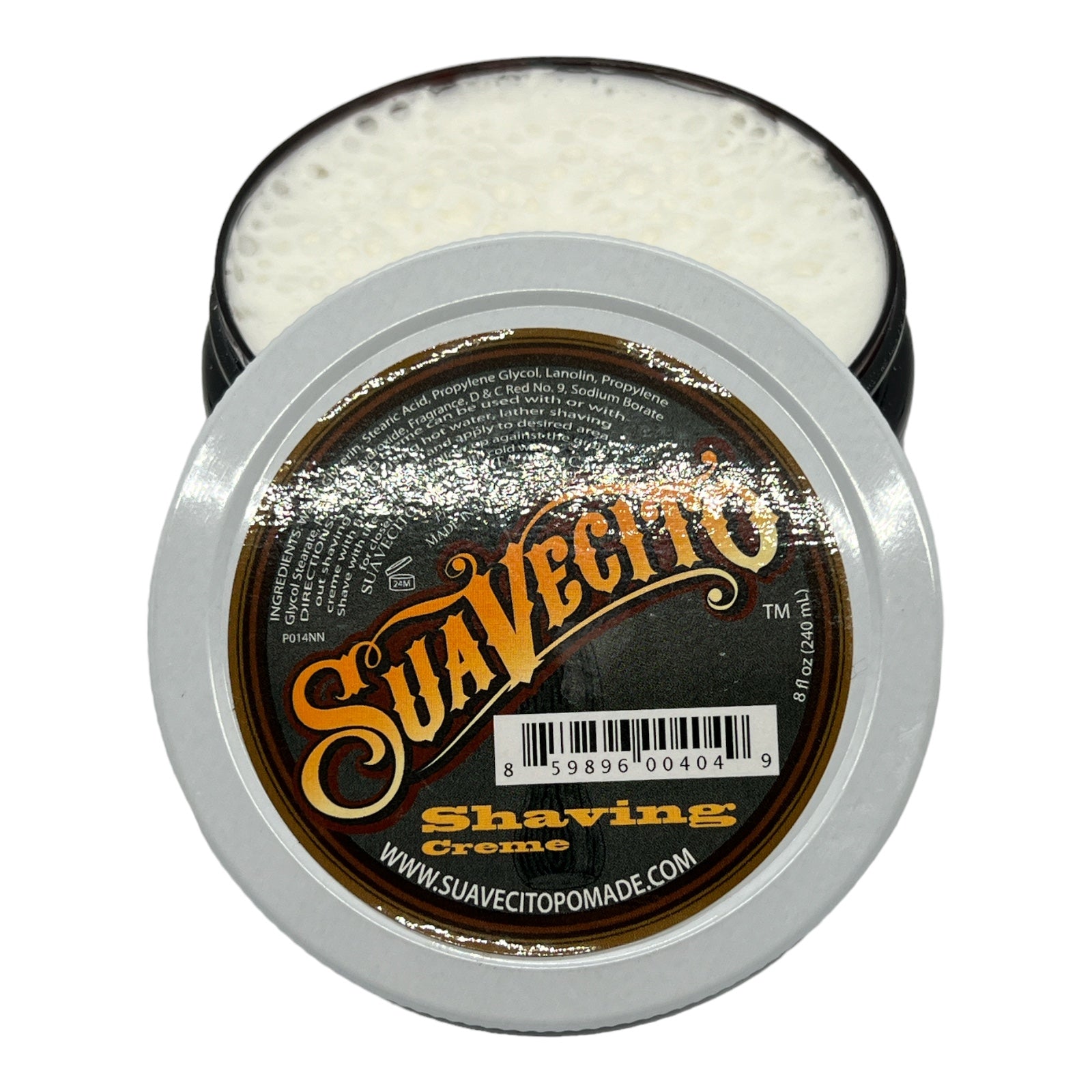 Suavecito Shaving Creme 8 Oz - Beauty Gables