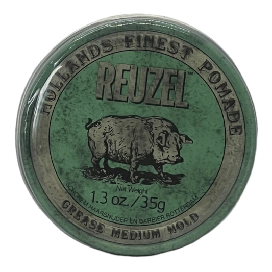 Reuzel Grease Pomade Medium Hold 1.3 Oz