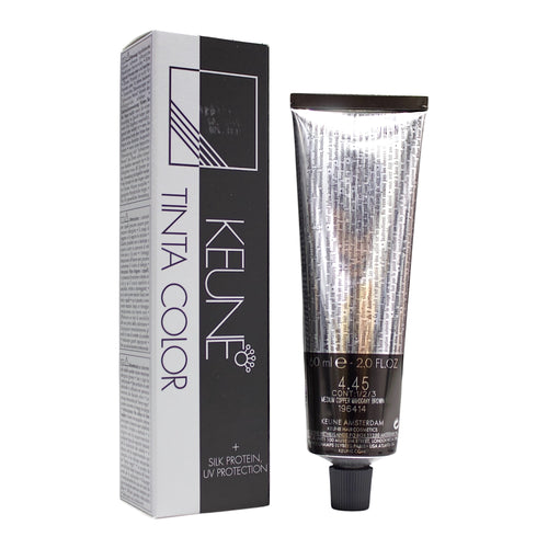 Keune Tinta Color 4.45 Permanent Color Medium Copper Mahogany Brown 2.1 Oz
