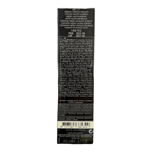 Keune Tinta Color 4.53 Permanent Color Medium Chestnut Brown 2.1 Oz