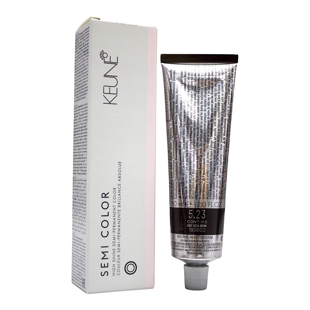 Keune Semi Color 5.23 Demi-Permanent Color Light Cocoa Brown 2 Oz