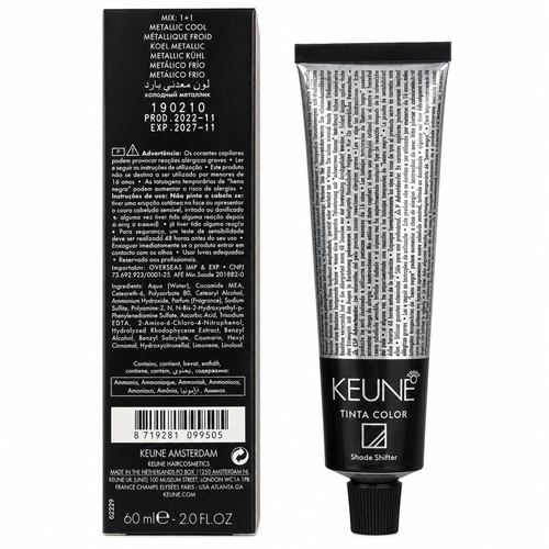 Keune Tinta Color Metallic Coll Permanent Color 2 Oz