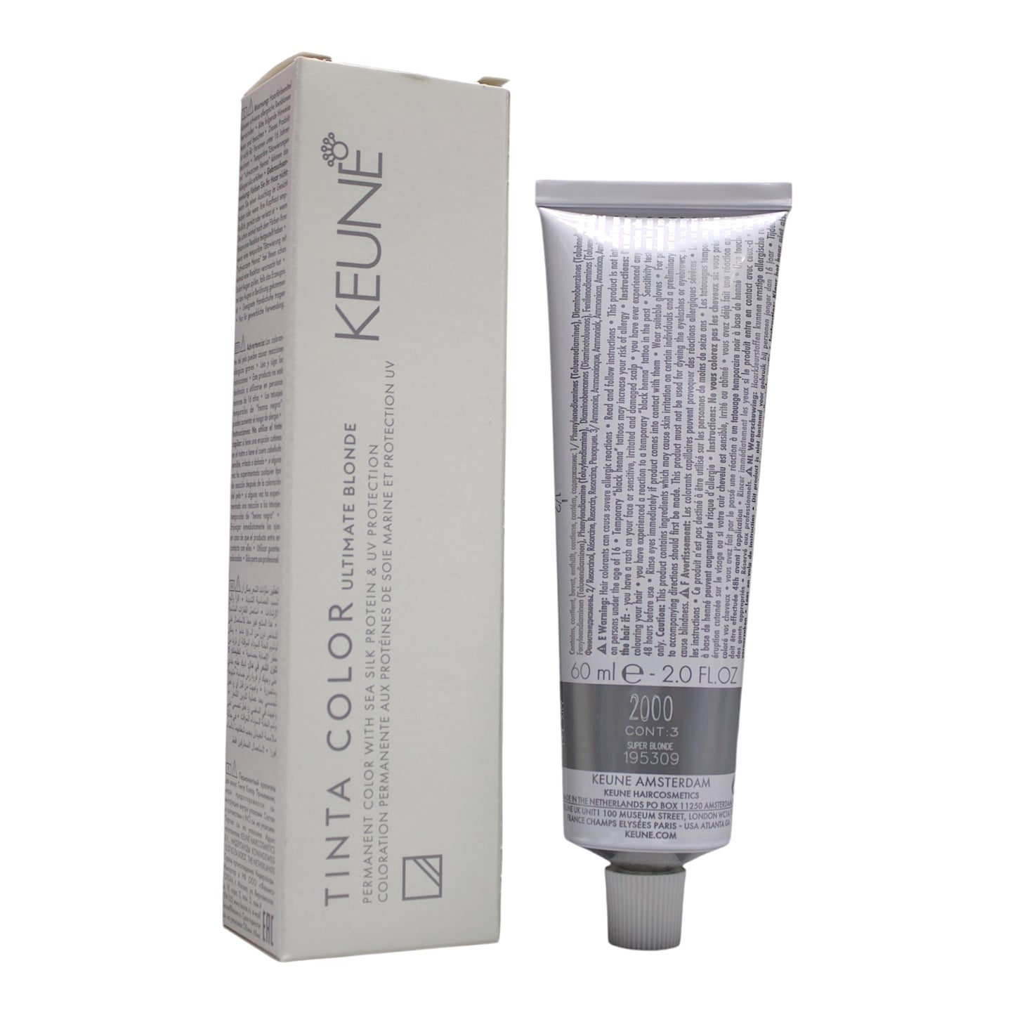 Keune Tinta Color 2000 Permanent Color Super Blonde 2 Oz Beauty Gables