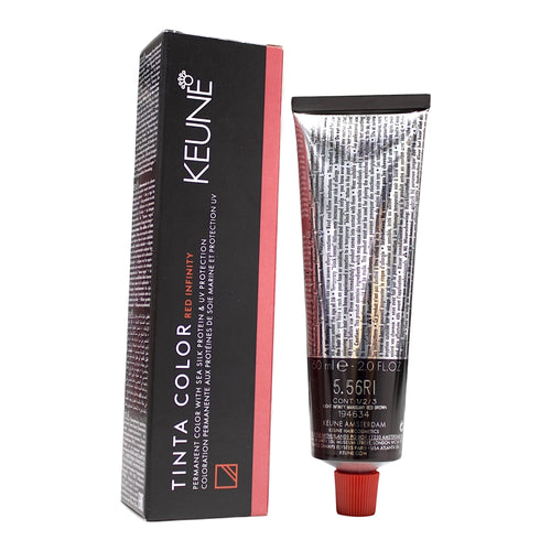 Keune Tinta Color 5.56RI Permanent Color Light Infinity Mahogany Brown 2 Oz Beauty Gables