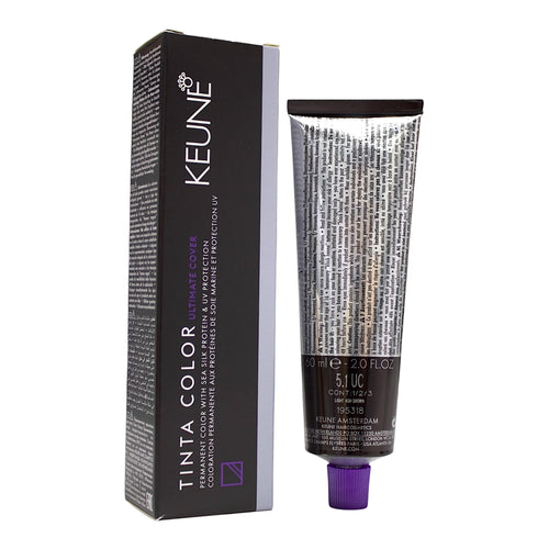 Keune Tinta Color 5.1 UC Permanent Color Light ASH Brown 2 Oz