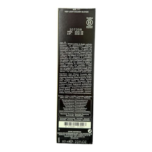 Keune Tinta Color 9.3 Permanent Color Very Light Golden Blonde 2 Oz