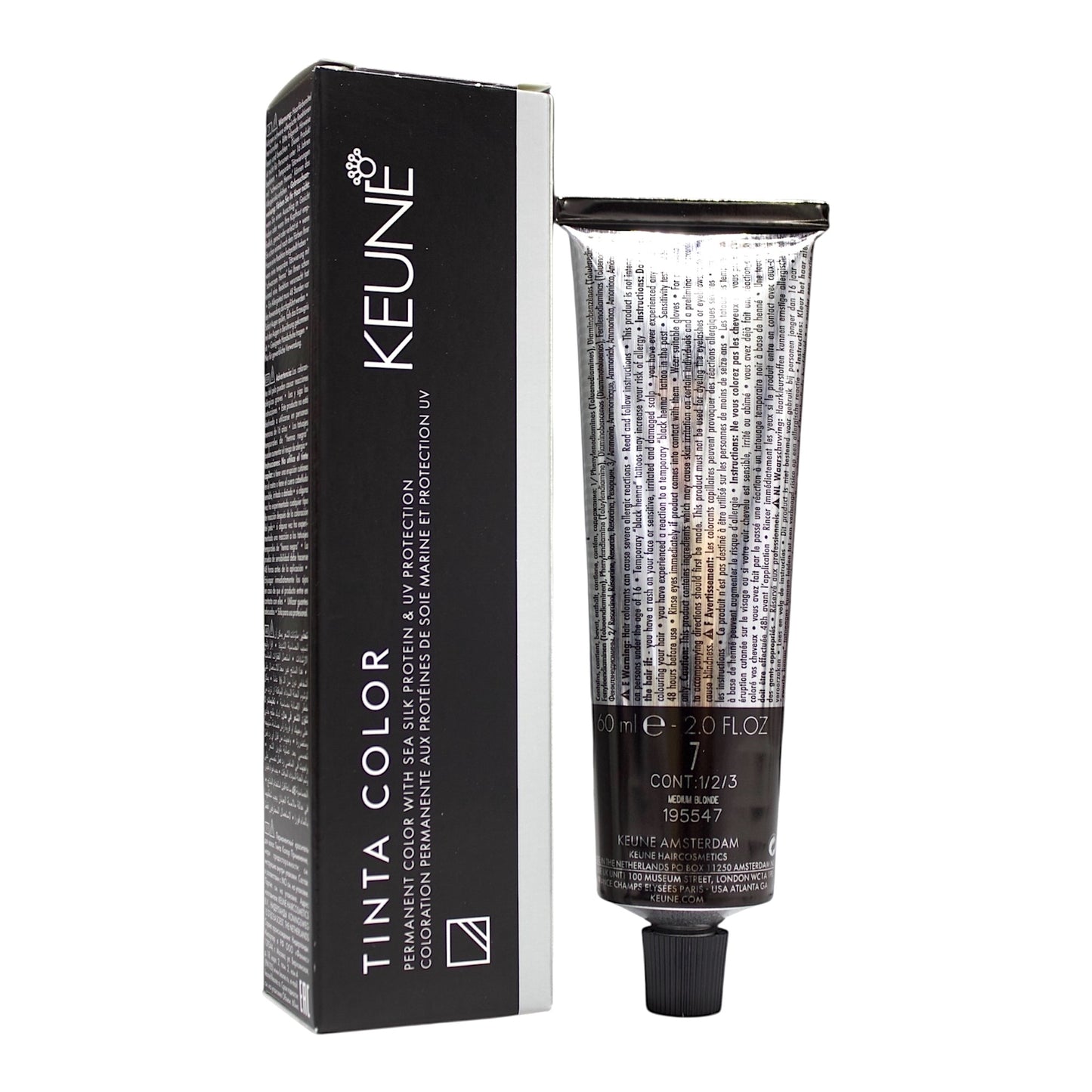 Keune Tinta Color 7 Permanent Color Medium Blonde 2 Oz Beauty Gables