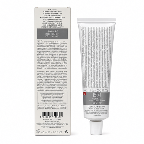 Keune Tinta Color No. 1504 Super Copper Blonde 2 Oz