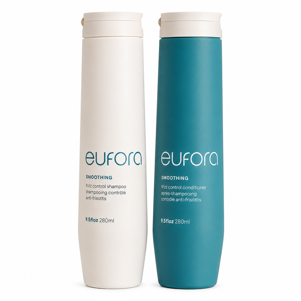 Eufora Smoothing Frizz Control Shampoo & Conditioner 9.5 Oz Set