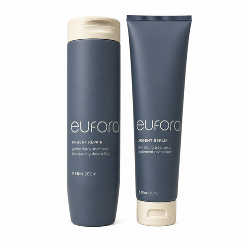 Eufora Urgent Repair Shampoo 9.45 Oz & Urgent Repair Treatment Treatment 5 Oz Set
