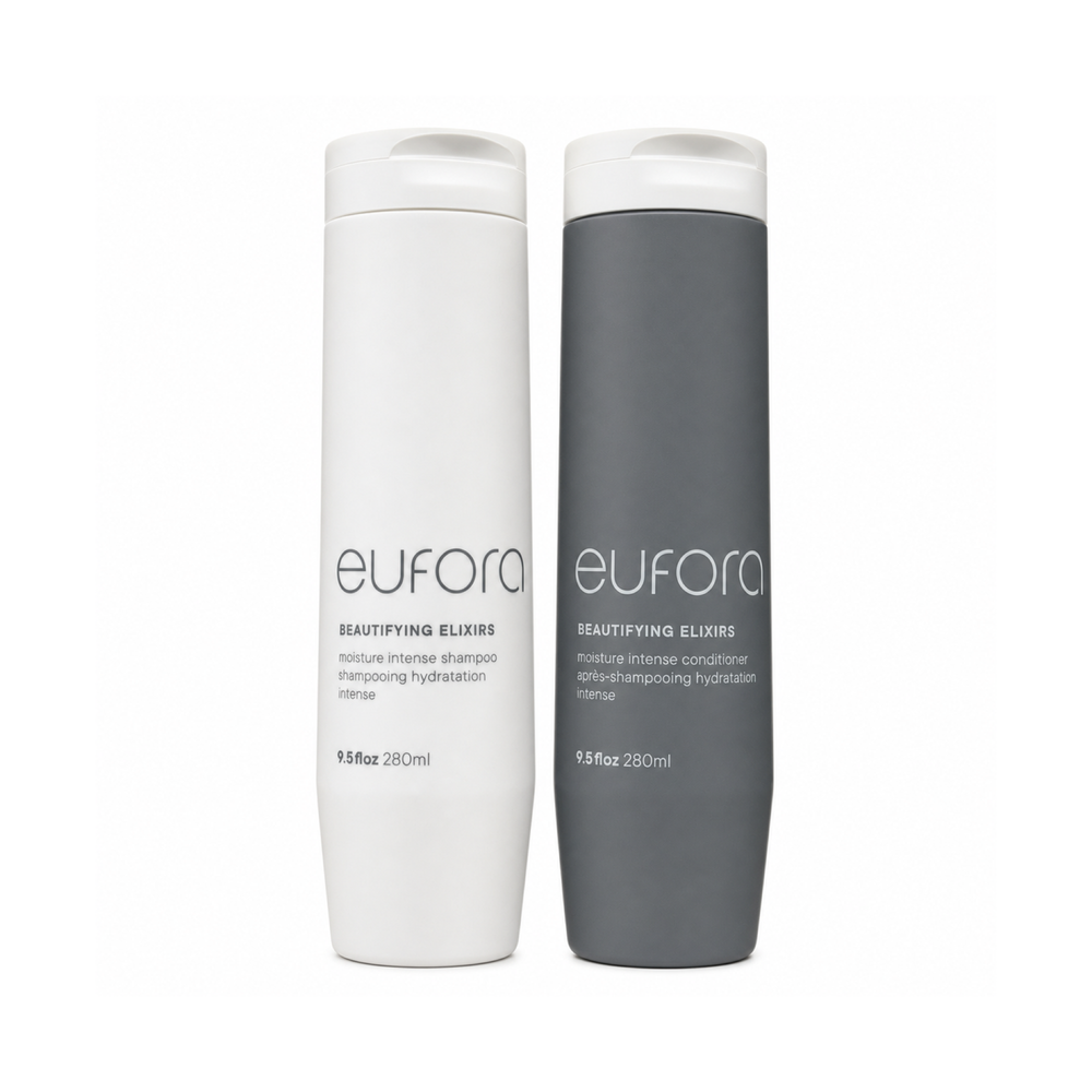 Eufora Beautifying Elixirs Moisture Intense Shampoo & Conditioner 9.5 Oz Set